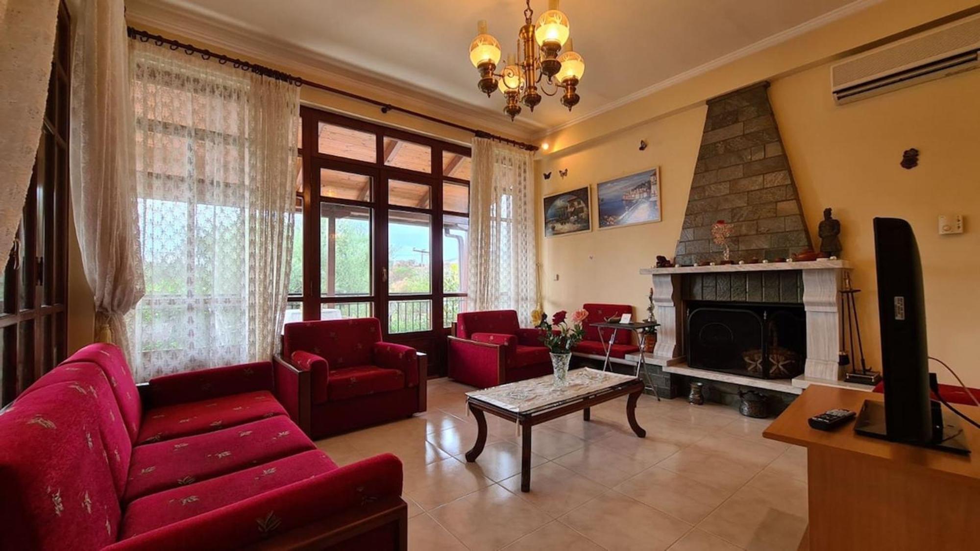 Luxurious Villa Anastasia Zíria エクステリア 写真
